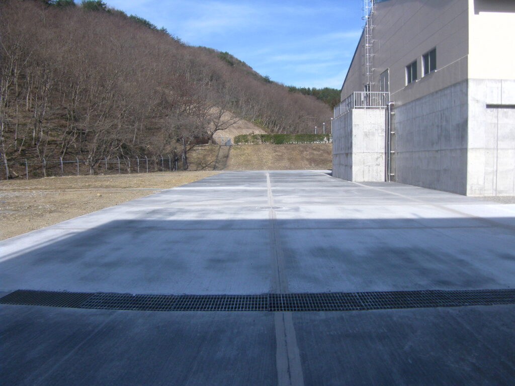 堀口浄水場場内整備工事2