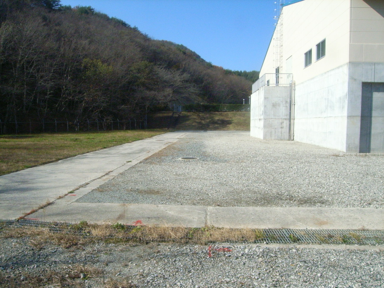 堀口浄水場場内整備工事1