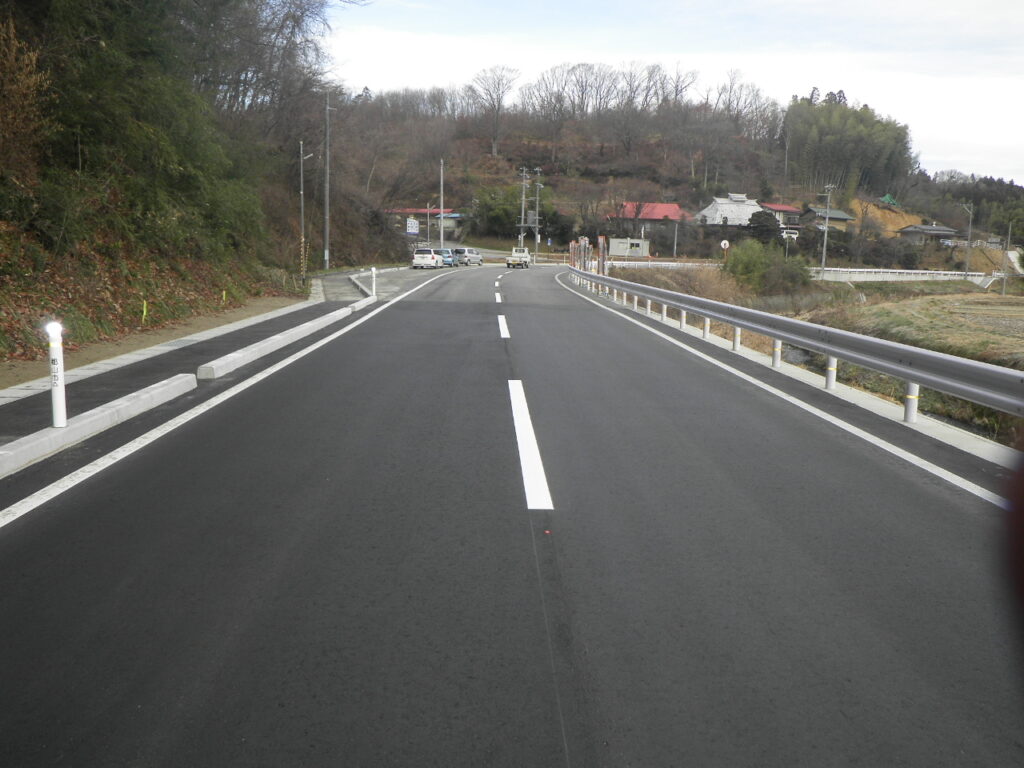 大田２号線道路改良工事